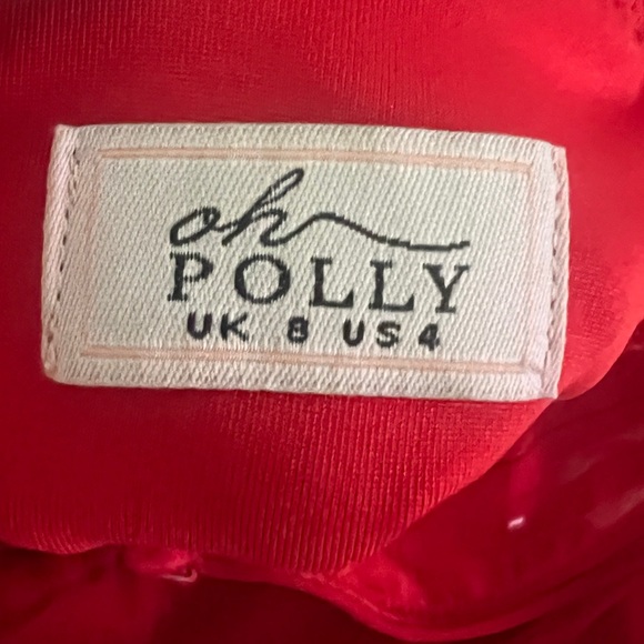 SOLD OUT Oh Polly - TRUE FOR YOU
Ruched Mesh Cut Out Mini Dress in Red UK 8 US 4 - Picture 2 of 6